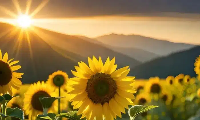 The Radiant Glow of the Sunflower